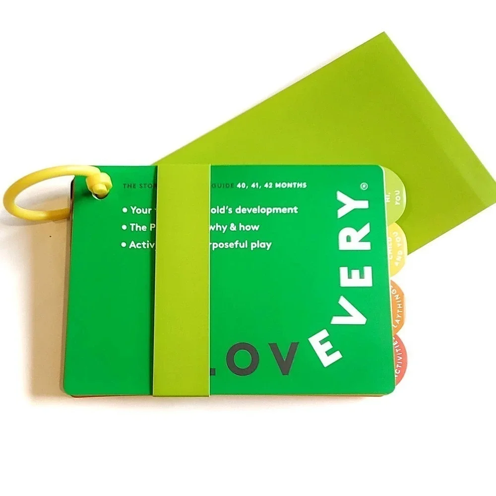 Lovevery 40-48 Months 3 Playkit Guides EUC with covers
